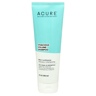 Acure Shampoo Vivacious Volume Mint & Echinacea 1/8 OZ [UNFI #2526317] T