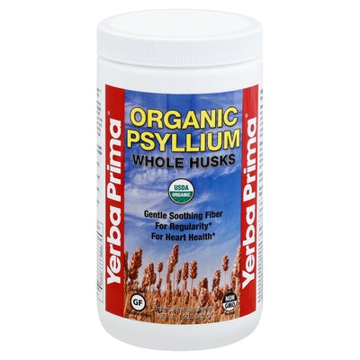 Yerba Prima Psyllium Organic Whole Husks 12 OZ [UNFI #1835941]