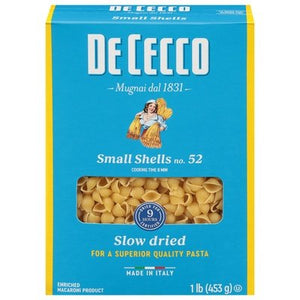 Dececco Small Shells No. 52 20/16 OZ [UNFI #0337568] [ebt]
