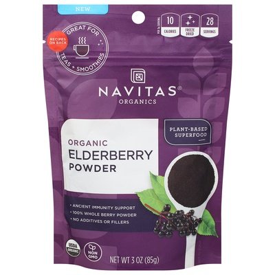 Navitas Organics Elderberry Powder Organic 6/3 OZ [UNFI #2661320]