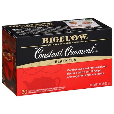 Bigelow Black Tea Constant Comment Tea Bags 6/20 Bag [UNFI #0190314] [ebt]