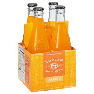BOYLAN SODA ORANGE 6/4/12 OZ [UNFI #1865609] [ebt] D