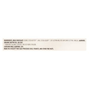 Chocolove Almonds & Sea Salt in Milk Chocolate Gluten-Free 33% Cocoa 12/3.2 OZ [UNFI #2792331] [ebt]