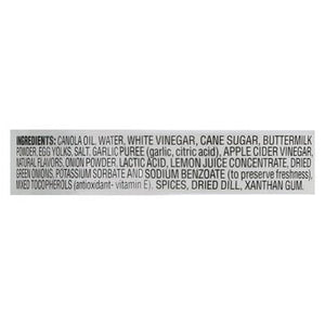 Briannas Dressing Classic Buttermilk Home Style Ranch 6/12 OZ [UNFI #0398461] [ebt]