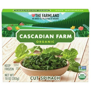 Cascadian Farm Cut Spinach Organic 12/10 OZ [UNFI #580787] [ebt]