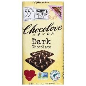 Chocolove Bar Dark Chocolate 12/3.2 OZ [UNFI #0431767] [ebt]