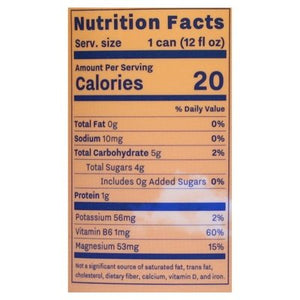 Recess Sparkling Water Peach Ginger Mood 12/12 OZ [UNFI #2765162] [ebt] D
