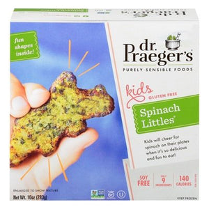 Dr Praegers Spinach Littles Gluten Free 6/10 OZ [UNFI #1807429] [ebt]