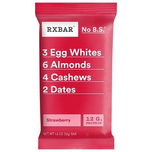 Rxbar Protein Bar Strawberry 12/1.83 OZ [UNFI #2910743] [ebt]