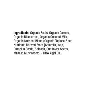 Cerebelly Baby Puree Organic Beet Carrot Blueberry With Coconut Milk 6/4 OZ [UNFI #2786648] [ebt]