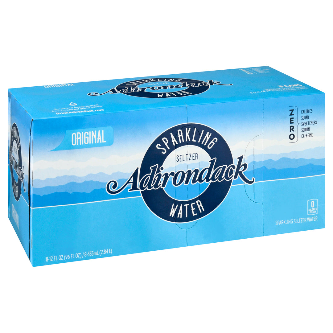Adirondack Beverage Sparkling Water Original 3/8/12 FZ [UNFI #2667491] [ebt] D
