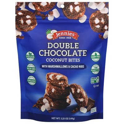 Jennies Coconut Bites Double Chocolate 6/5.25 OZ [UNFI #2781185] [ebt]