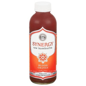 Gts Kombucha Raw Blood Orange 12/16 OZ [UNFI #2840965] [ebt]