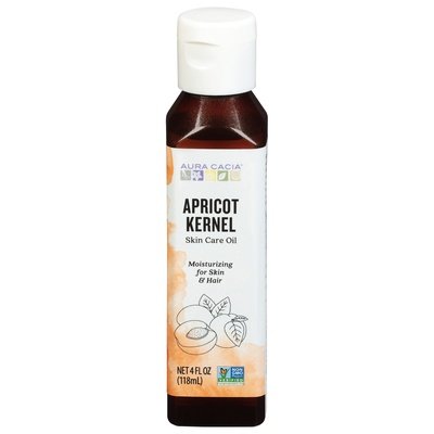 Aura Cacia Skin Care Oil Apricot Kernel 1/4 OZ [UNFI #615567] T