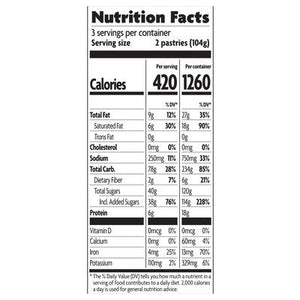 Natures Path Toaster Pastries Mmmaple Brown Sugar Frosted 12/11 OZ [UNFI #0879403] [ebt]