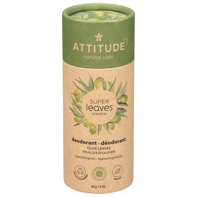 Attitude Deodorant Olive Leaves 3 OZ [UNFI #2757557] T