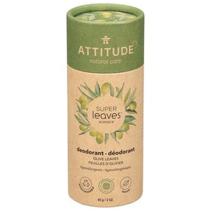 Attitude Deodorant Olive Leaves 3 OZ [UNFI #2757557] T