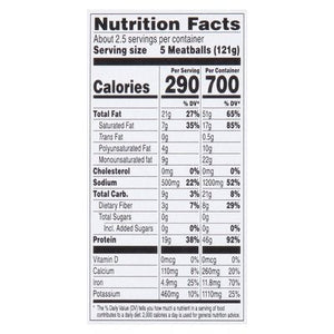 Beyond Meat Meatballs Plant-Based Italian Style 8/10 OZ [UNFI #2679520] [ebt]
