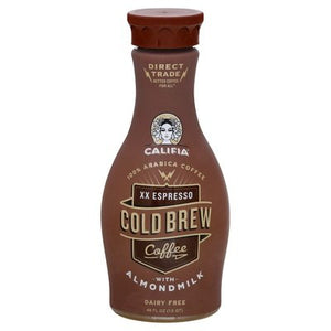 Califia Farms Coffee Cold Brew With Almond Milk Xx Expresso 6/48 OZ [UNFI #1248053] [ebt]