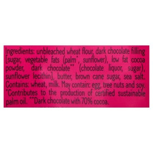 Michel Et Augustin Cookie Squares Shortbread Dark Chocolate And A Pinch Of Salt 6/4.4 OZ [UNFI #2398121] [ebt]
