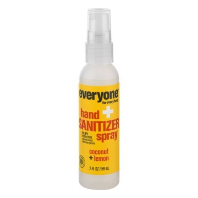 Everyone Hand Sanitizer Spray Coconut + Lemon 6/2 OZ [UNFI #1255447] T