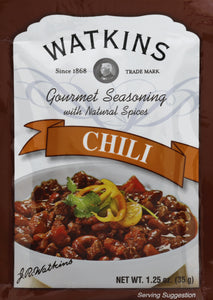 Watkins Seasoning Gourmet Chili 12/1.25 OZ [UNFI #2522035] [ebt]