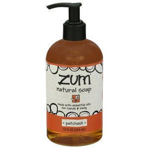 Zum Natural Soap Patchouli 12 OZ [UNFI #2709467] T