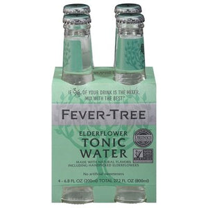 Fever-Tree Tonic Water Elderflower 6/4/6.8OZ [UNFI #1712462] [ebt] D
