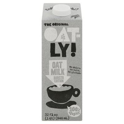 Oatly Oatmlk Barsita Org 12/32 OZ [UNFI #79422]