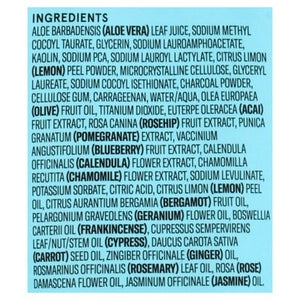 Acure Facial Scrub Incredibly Clear Charcoal Lemonade 1/4 OZ [UNFI #2344398] T