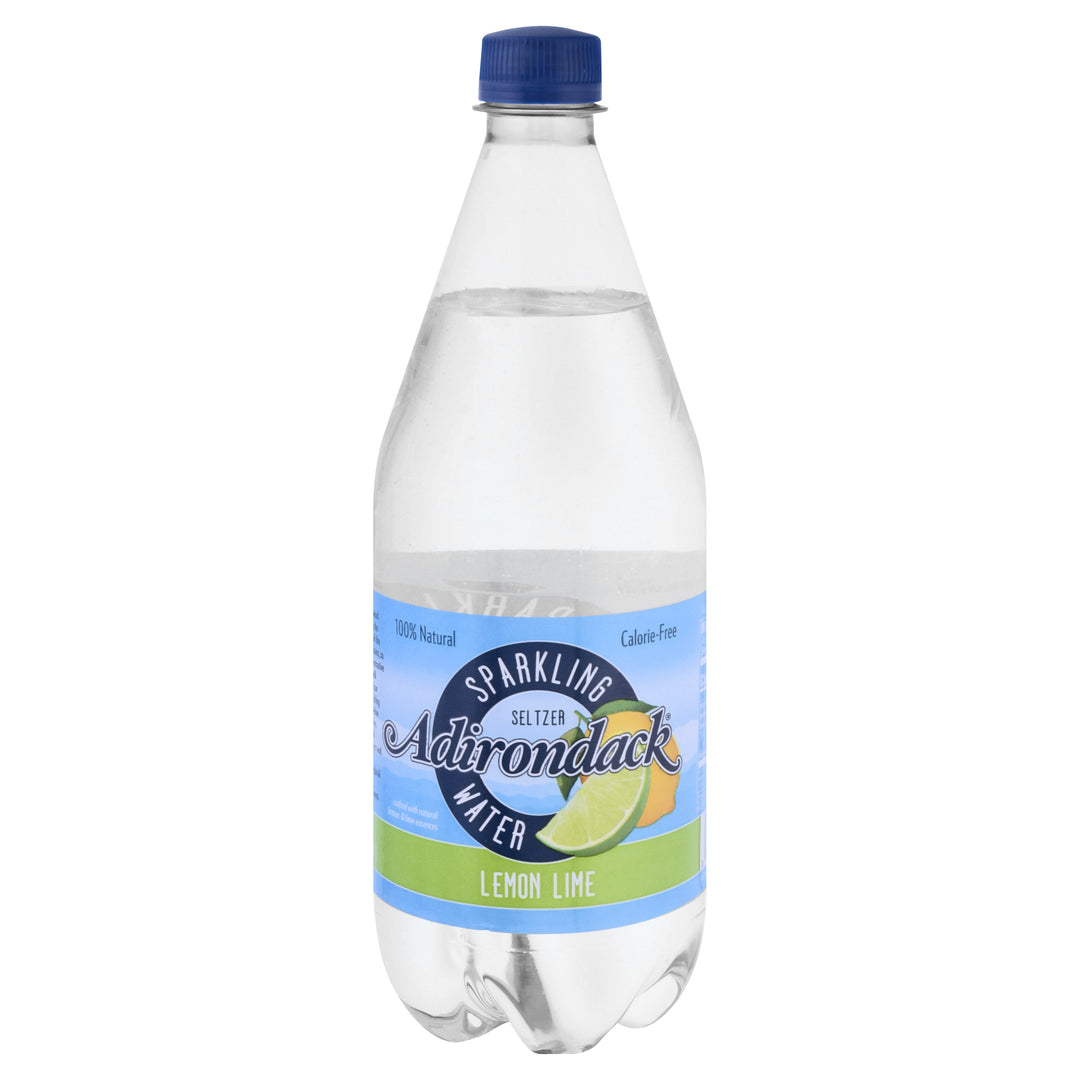Adirondack Beverage Sparkling Water Lemon Lime 12/33.8 FZ [UNFI #0704783] [ebt] D