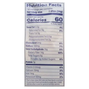 Carbonaut Bread Gluten Free Seeded 8/19 OZ [UNFI #2734853] [ebt]