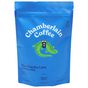 Chamberlain Coffee Matcha Latte with Oat Milk Blue 12/10 OZ [UNFI #3068947] [ebt]