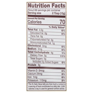 Bobs Red Mill Flaxseed Meal Premium Whole Ground 4/32 OZ [UNFI #2153179] [ebt]