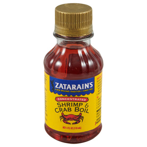 Zatarains Shrimp & Crab Boil Concentrated 6/4 OZ [UNFI #2149326] [ebt]