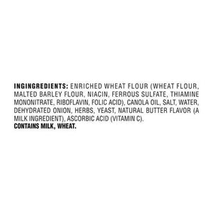 Chatham Village Croutons Baked Garden Herb Traditional Cut 12/5 OZ [UNFI #0258244] [ebt]