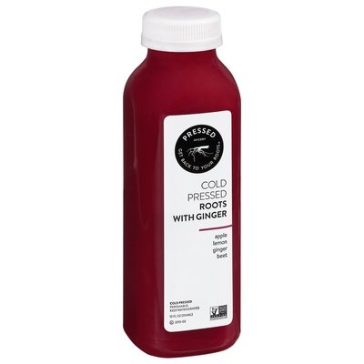 Pressed Juicery Juice Roots with Ginger Cold Pressed 6/12 OZ [UNFI #2374577] [ebt]