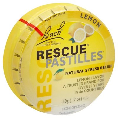 Bach Flower Essences Pastilles Lemon 12/50 GRM [UNFI #1512086] T