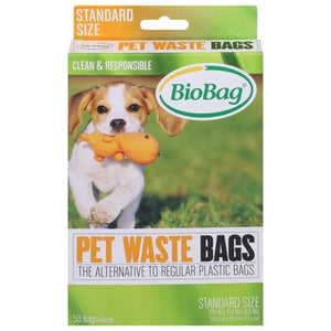 Biobag Pet Waste Bags Standard Size 12/50 CT [UNFI #0541797] T