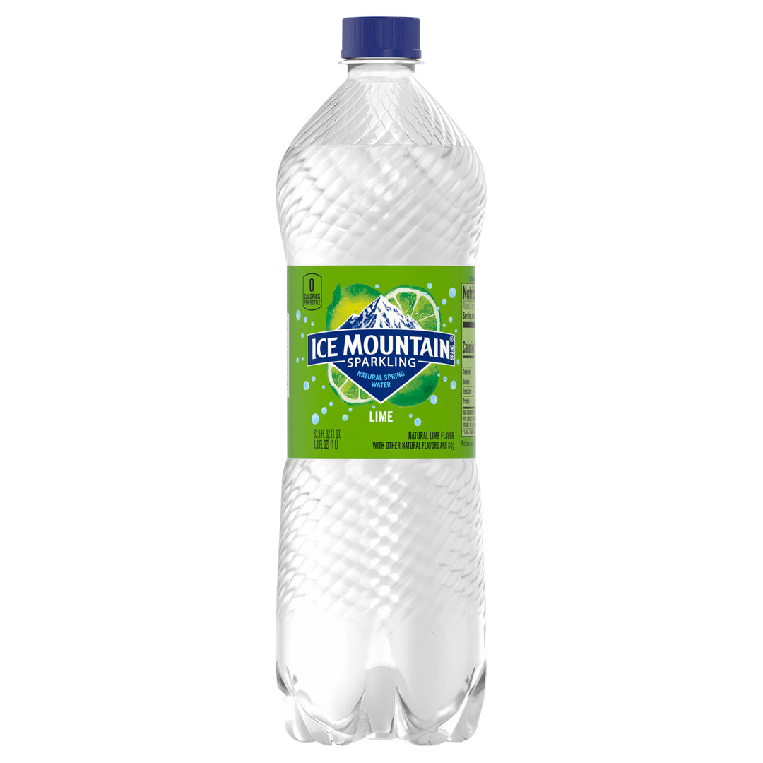 Bluetriton Brands Inc. Spring Water Lime Sparkling 12/33.8 FZ [UNFI #2321396] [ebt] D