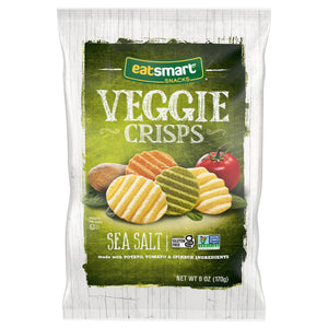 Eatsmart Veggie Crisps Sea Salt 12/6 OZ [UNFI #1427996] [ebt]