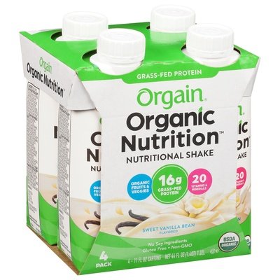 Orgain Nutr Shk Og2 Swt Van Bea 3/4/11 OZ [UNFI #1083401] [ebt]