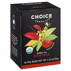 Choice Organic Tea Herbal Tea Rooibos Bags 6/16 BAG [UNFI #0849034] [ebt]