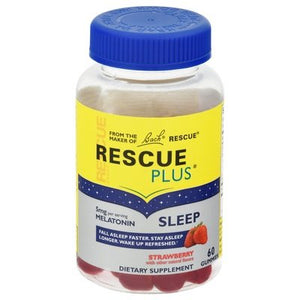 Bach Flower Essences Sleep Melatonin Strawberry Gummies 1/60 CT [UNFI #1842053] T