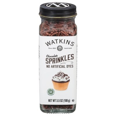 Watkins Sprinkles Chocolate 3/3.5 OZ [UNFI #2590727] [ebt]