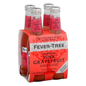 Fever-Tree Juice Pink Grapefruit Sparkling 6/4/6.8OZ [UNFI #2540516] [ebt] D