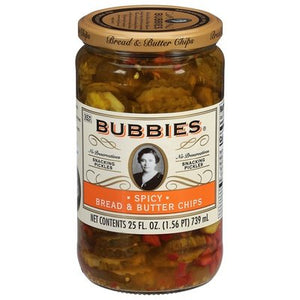 Bubbies Bread & Butter Chips Spicy 6/25 OZ [UNFI #2946911] [ebt]