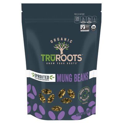 Truroots Mung Beans Organic Sprouted 6/10 OZ [UNFI #0937631] [ebt]