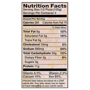 Deep Naan Pizza Cilantro Pesto Mild Spice 12/7.4 OZ [UNFI #2504447] [ebt]