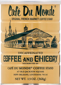 Cafe Du Monde Coffee and Chicory Decaffeinated 12/13 OZ [UNFI #0817882] [ebt]